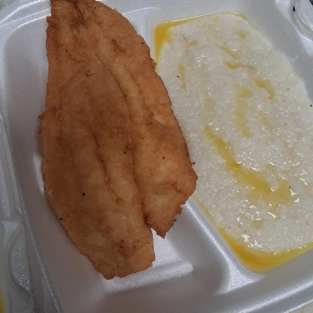 Flounder & Grits.