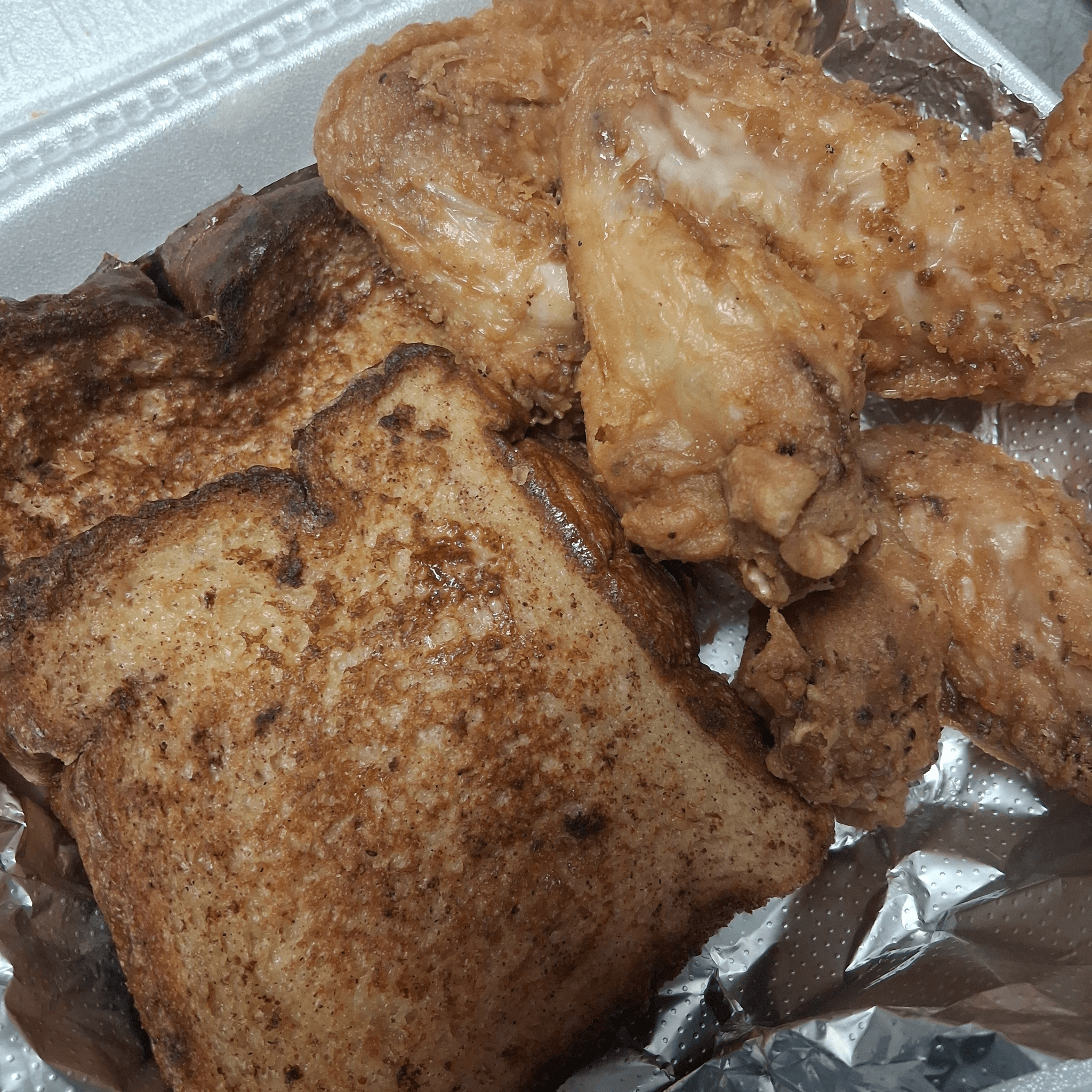 Chicken and Waffles.