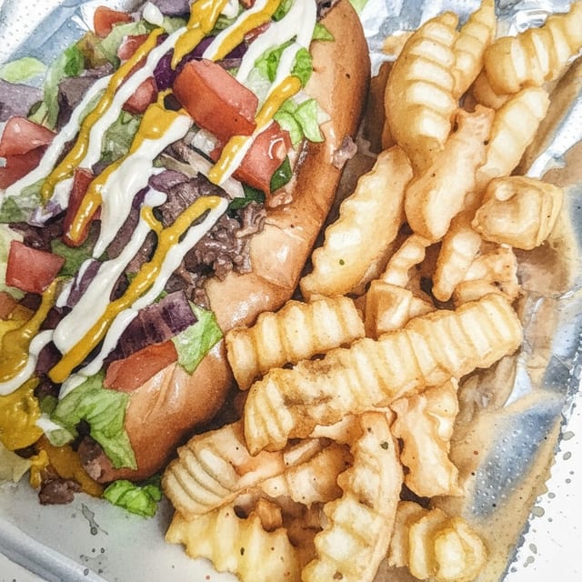 Philly Cheese Steak Basket.